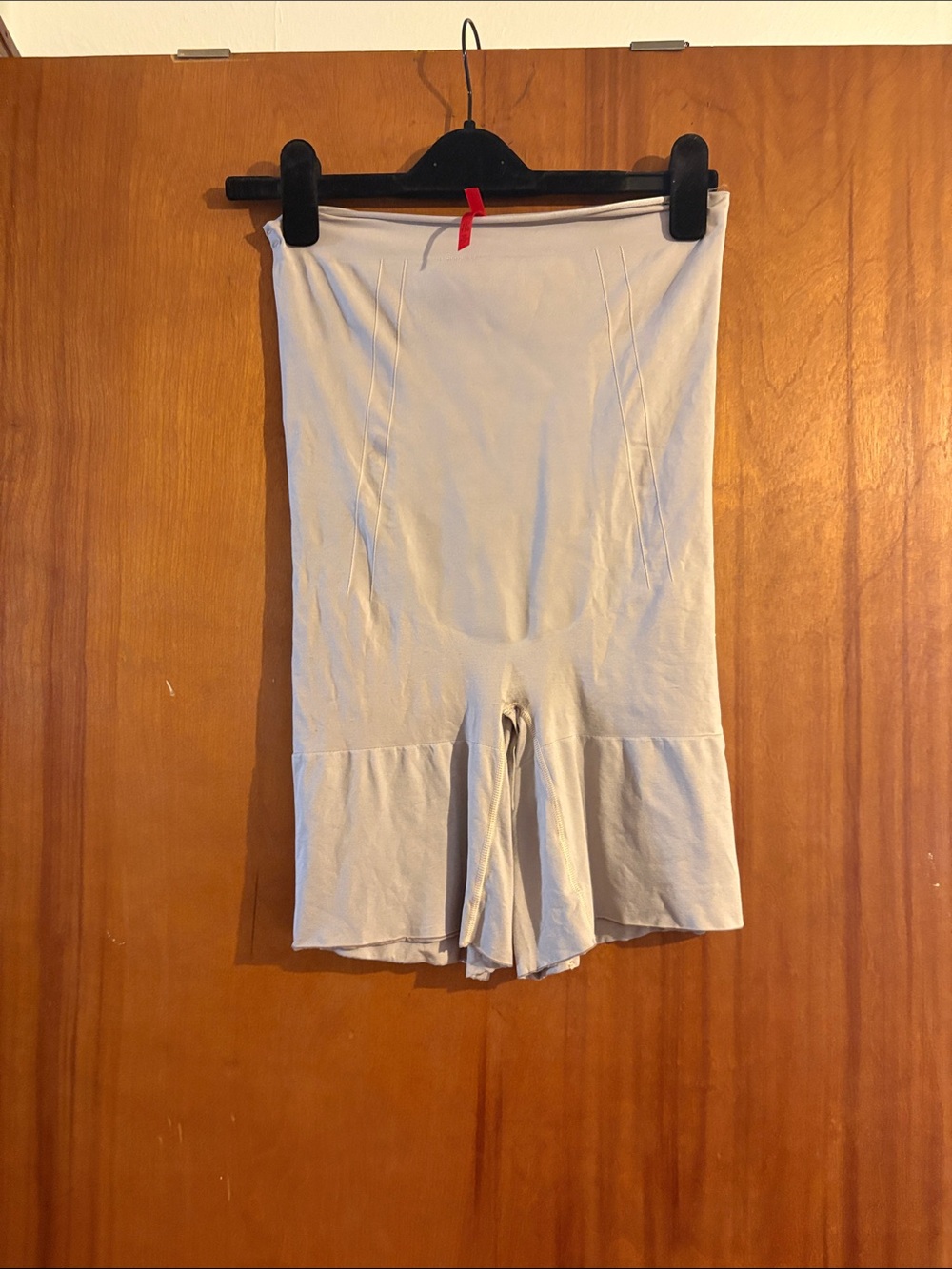 SPANX Light Beige High-Waist Shaping Shorts